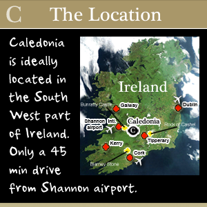 The Location - Caledonia House Ireland